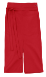 Schlitzschürze Milano Bag Classic 80 x 100 cm - rot